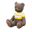 Mama Bear Choco / Yellow stripes