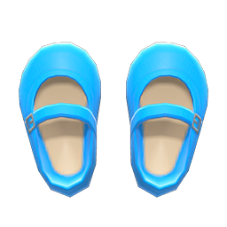 Mary Janes Light blue