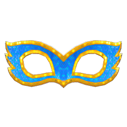 Masquerade Mask Blue