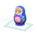 Animal Crossing Matryoshka|Blue Image