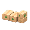 Animal Crossing Medium Cardboard Boxes Image