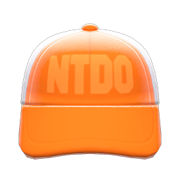 Mesh Cap Orange