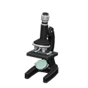 Animal Crossing Microscope|Black Image