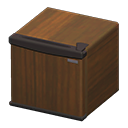 Mini Fridge Wood grain