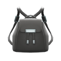 Animal Crossing Mini Pleather Bag|Black Image