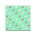 Animal Crossing Mint Dot Flooring Image