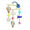 Mobile Hot air balloons