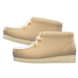 Animal Crossing Moccasin Boots|Beige Image