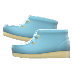 Moccasin Boots Blue