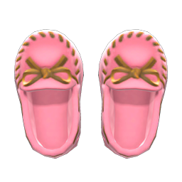 Moccasins Pink