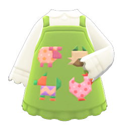 Animal Crossing Mom's Handmade Apron|Animals Image
