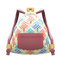 Mom's Knapsack Forest print