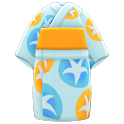 Animal Crossing Morning-glory Yukata|Aqua Image