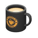 Mug Black / Round logo