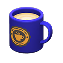 Mug Blue / Round logo