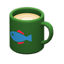 Mug Green / Fish