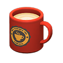 Mug Red / Round logo