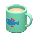 Mug Turquoise / Fish