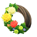 Animal Crossing Mum Wreath Image