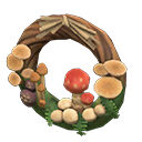 Animal Crossing Mushroom Wreath Image