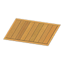 Animal Crossing Natural Wooden-deck Rug Image