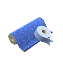 Animal Crossing Navy Wrapping Paper Image