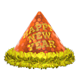 New Year's Hat Orange