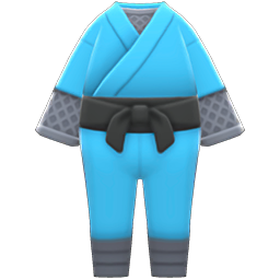 Animal Crossing Ninja Costume|Aqua Image