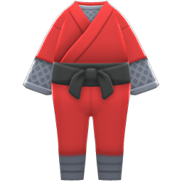 Ninja Costume Red