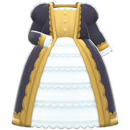 Animal Crossing Noble Dress|Black Image