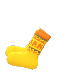 Animal Crossing Nook Inc. Socks Image