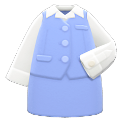 Animal Crossing Office Uniform|Blue Image