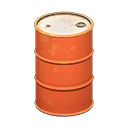 Oil Barrel Orange