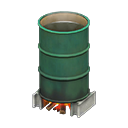 Animal Crossing Oil-barrel Bathtub|Green Image