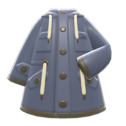 Animal Crossing Oilskin Coat|Gray Image