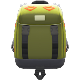 Animal Crossing Outdoor Backpack|Avocado Image