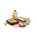 Animal Crossing Outdoor Picnic Set Image