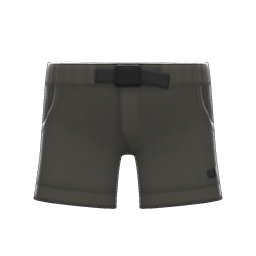 Animal Crossing Outdoor Shorts|Black Image