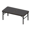 Animal Crossing Outdoor Table|Black / Black Image