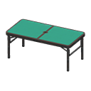 Outdoor Table Black / Green