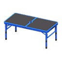 Outdoor Table Blue / Black