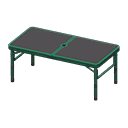 Outdoor Table Green / Black