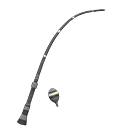 Outdoorsy Fishing Rod Black