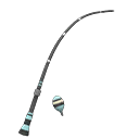 Outdoorsy Fishing Rod Light blue