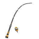 Outdoorsy Fishing Rod Orange