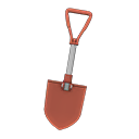 Outdoorsy Shovel Red