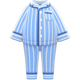 Animal Crossing PJ Outfit|Blue Image