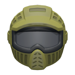 Paintball Mask Olive