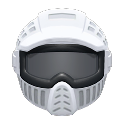 Paintball Mask White