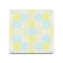 Pastel Puzzle Flooring